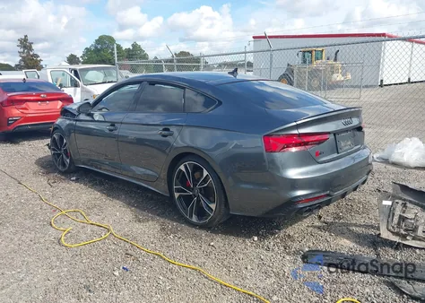 2024 Audi S5 Sportback Premium Plus Tfsi Quattro Tiptronic из США, поврежденный, VIN WAUC4CF59RA013257